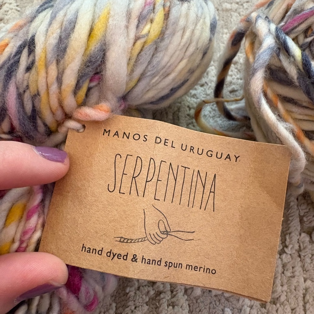 Serpentina Hand Dyed Yarn - Multicolor - Picture 2 of 4